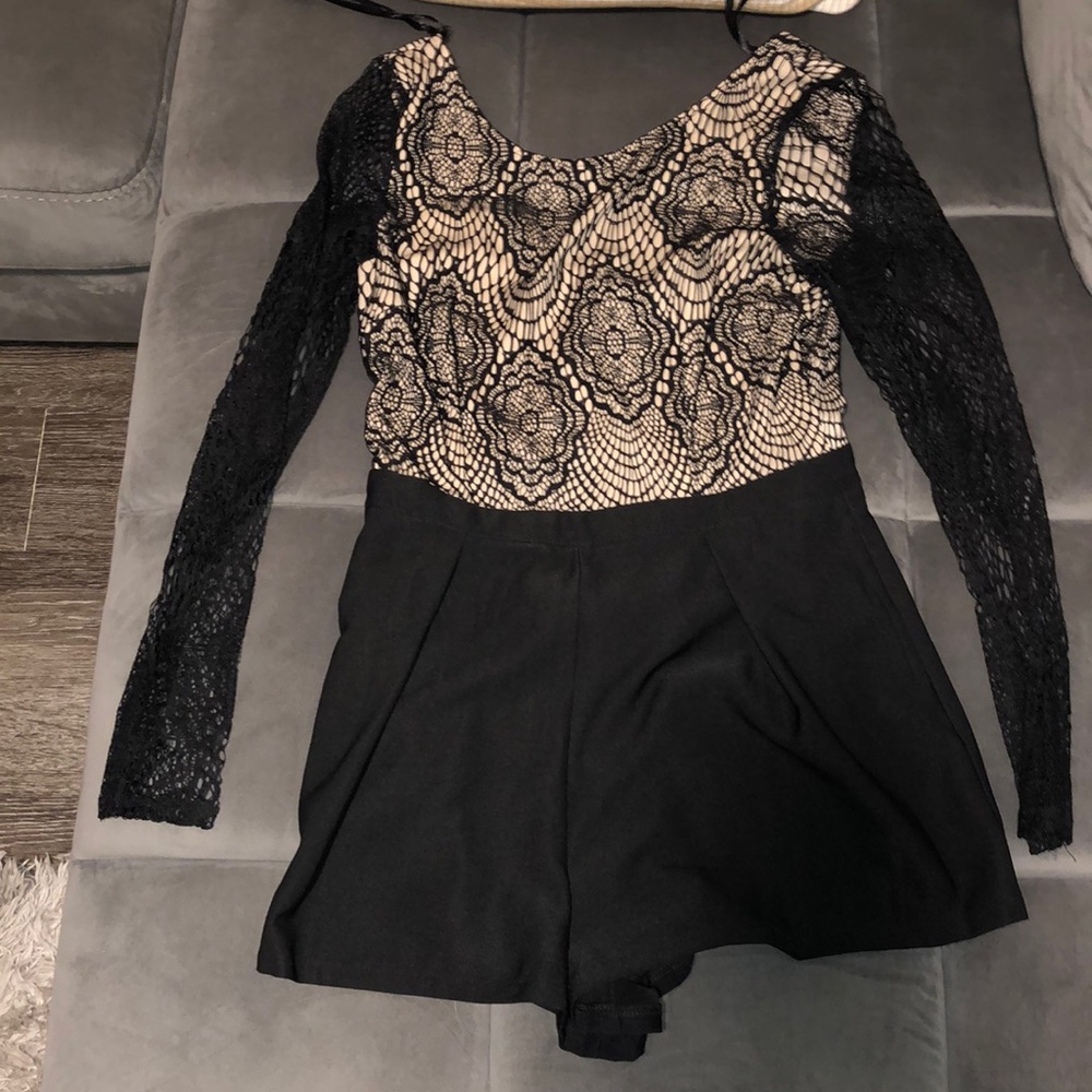 Lace romper